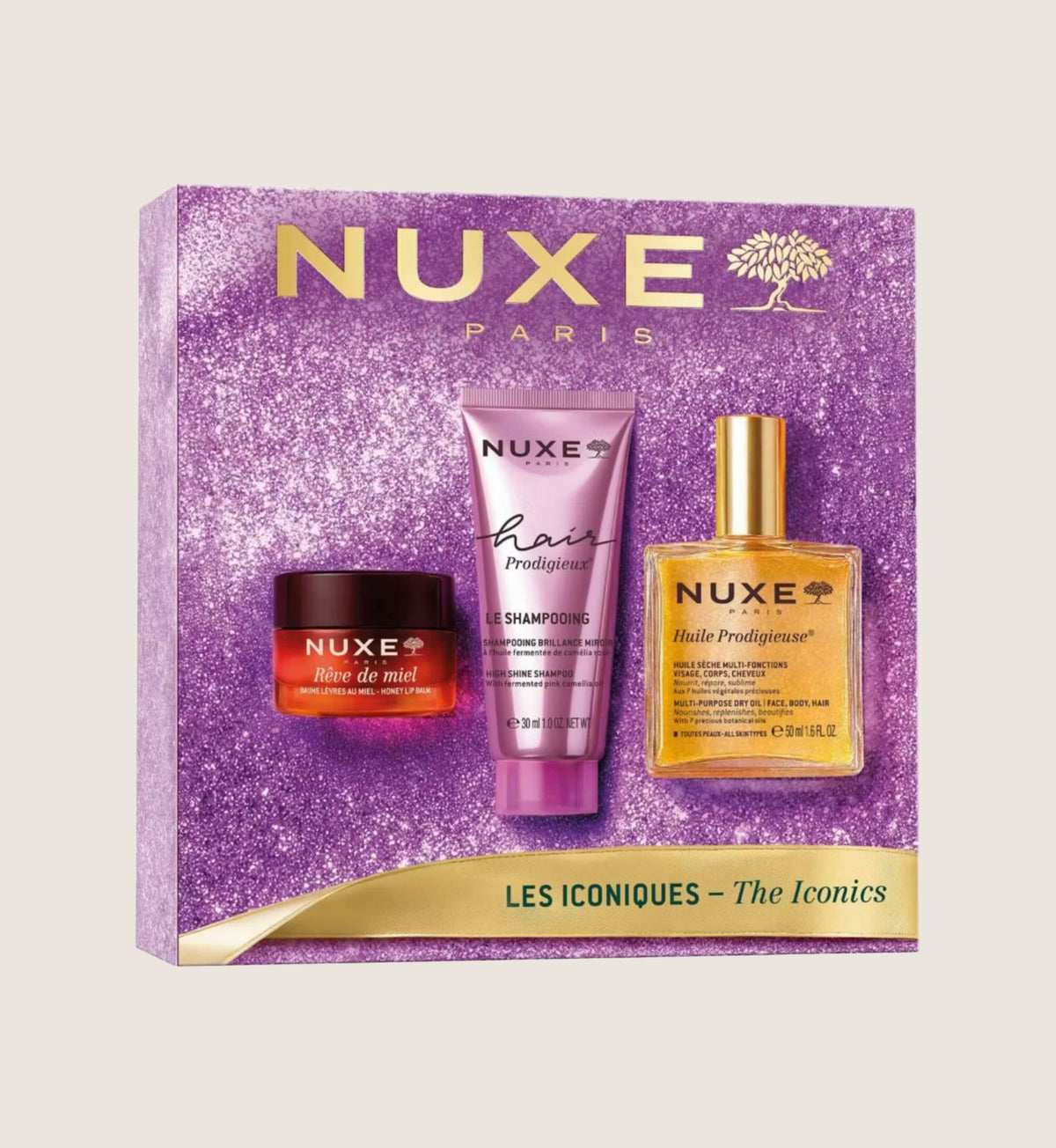 NUXE The Iconics Beauty Essentials Bath & Body Gift Set For Her