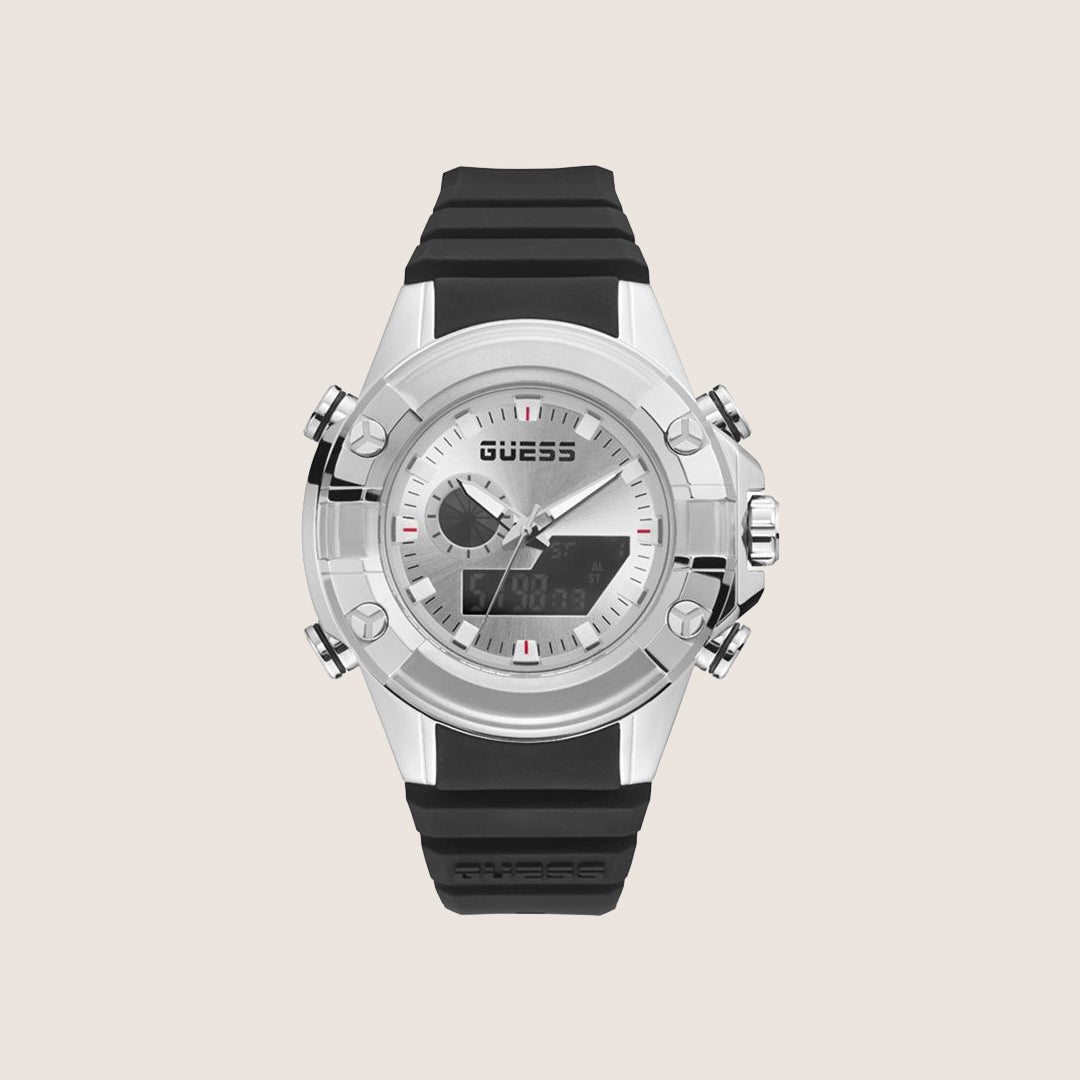 Guess Mens Watch Silver Dial GW0341G1