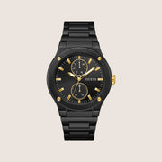 Guess Mens Dress Watch Black Dial GW0795G3