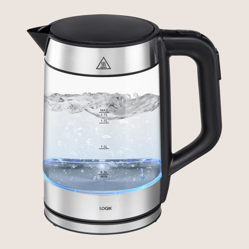 LOGIK L17GKT21 Jug Kettle with Fast Boil Technology 1.7L - Black