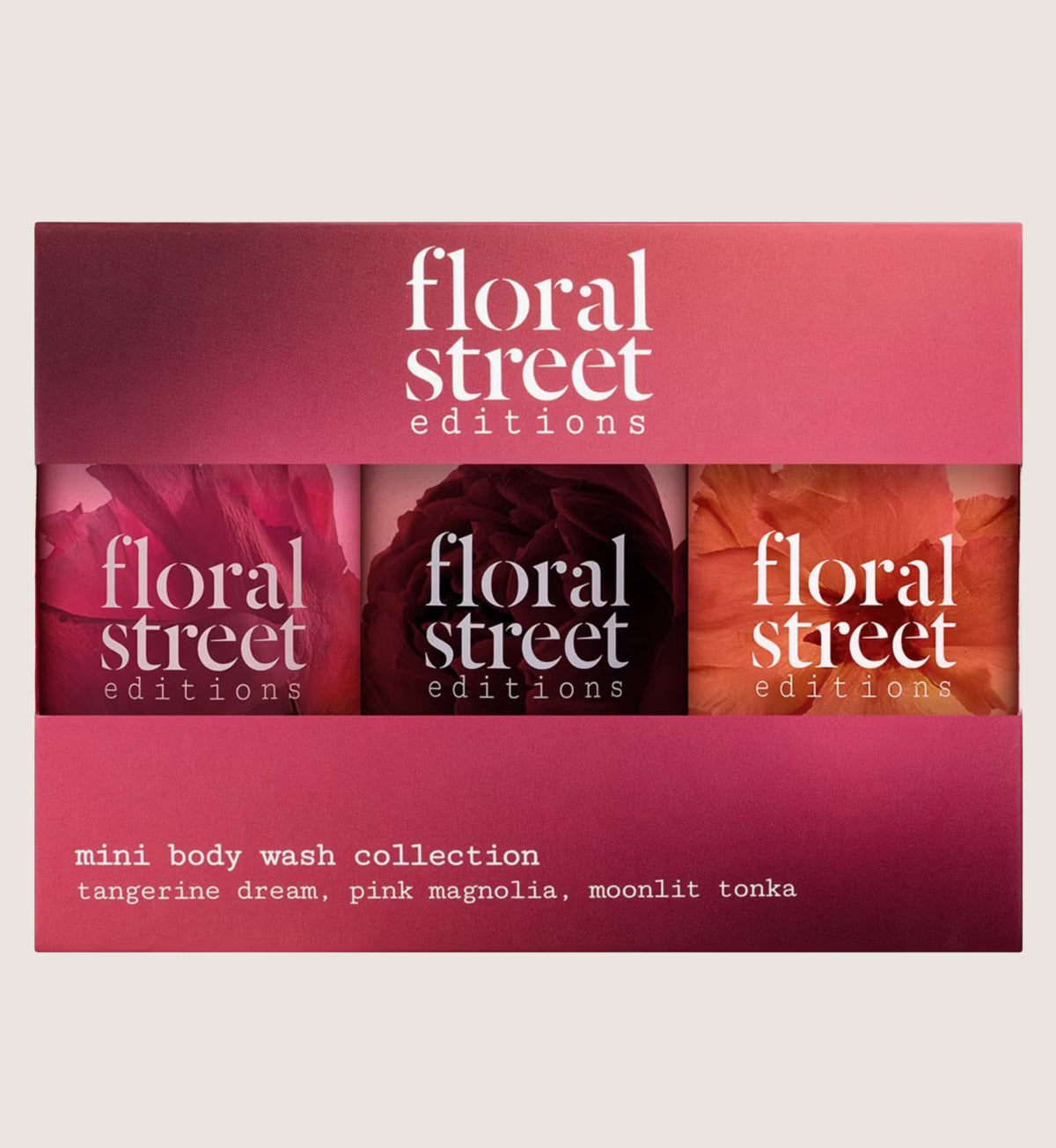Floral Street Mini Body Wash Collection Bath & Body Gift Set For Her