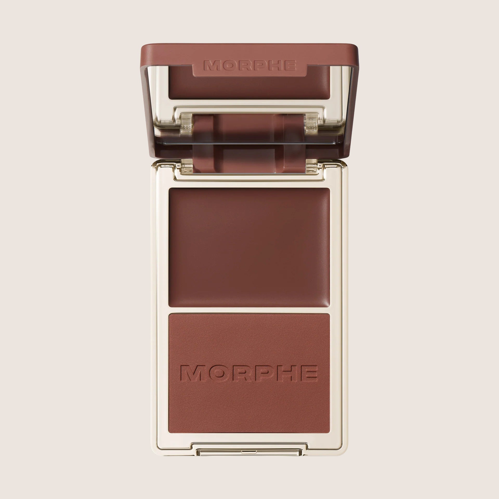 Morphe Cheek Thrills Duos + Dual-Ended Sculpt Brush Premium Formula