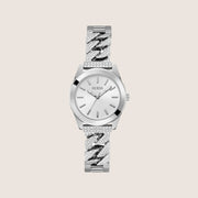 Guess Women's Silver Dial Watch Silver Dial GW0546L1
