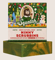 Dr. Squatch Ninny Scrubbins Limited Edition Soap Bar Peppermint & Pine 141g
