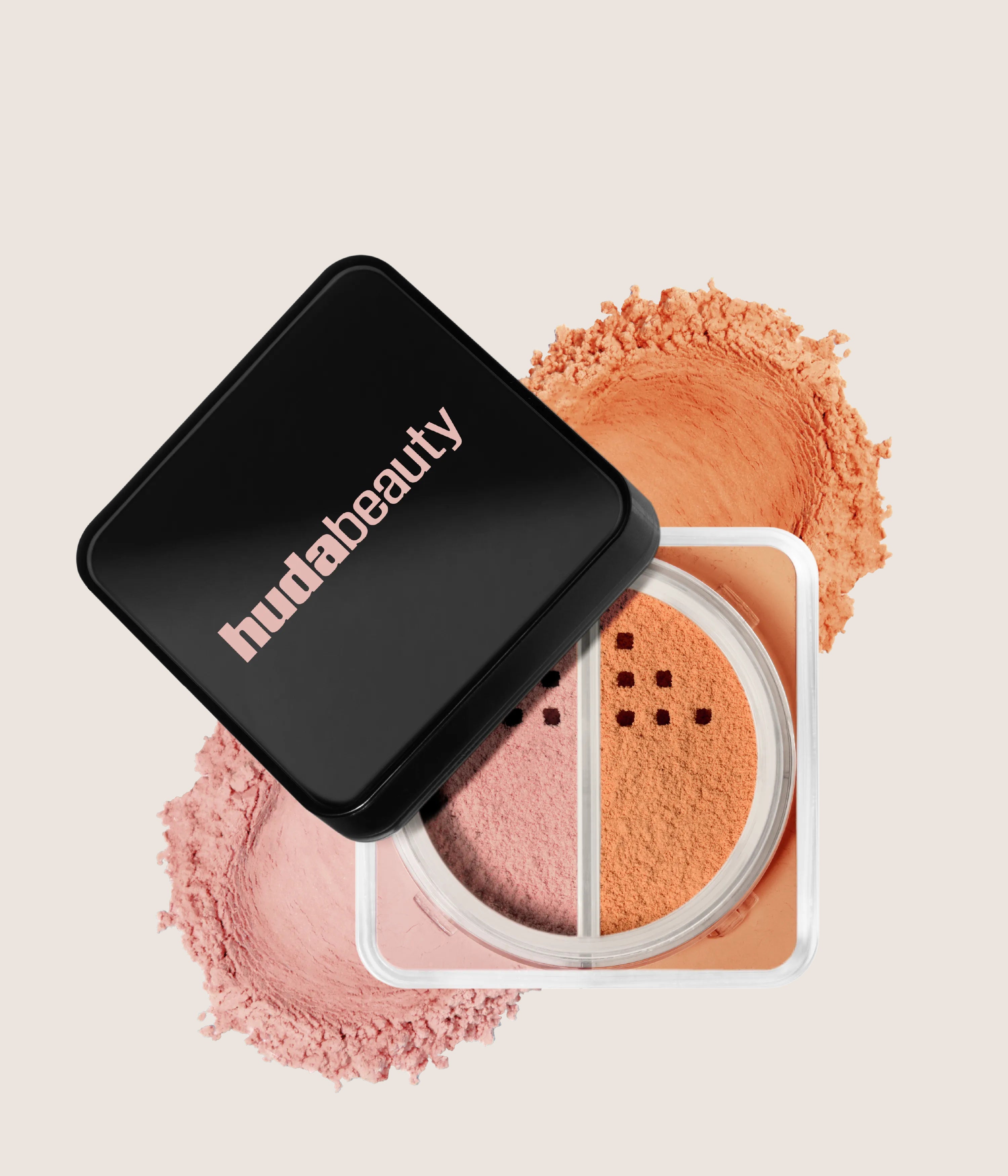 Huda Beauty Easy Bake Duo Loose Powder 18-Hour Brightening & Correcting Blurring Finish