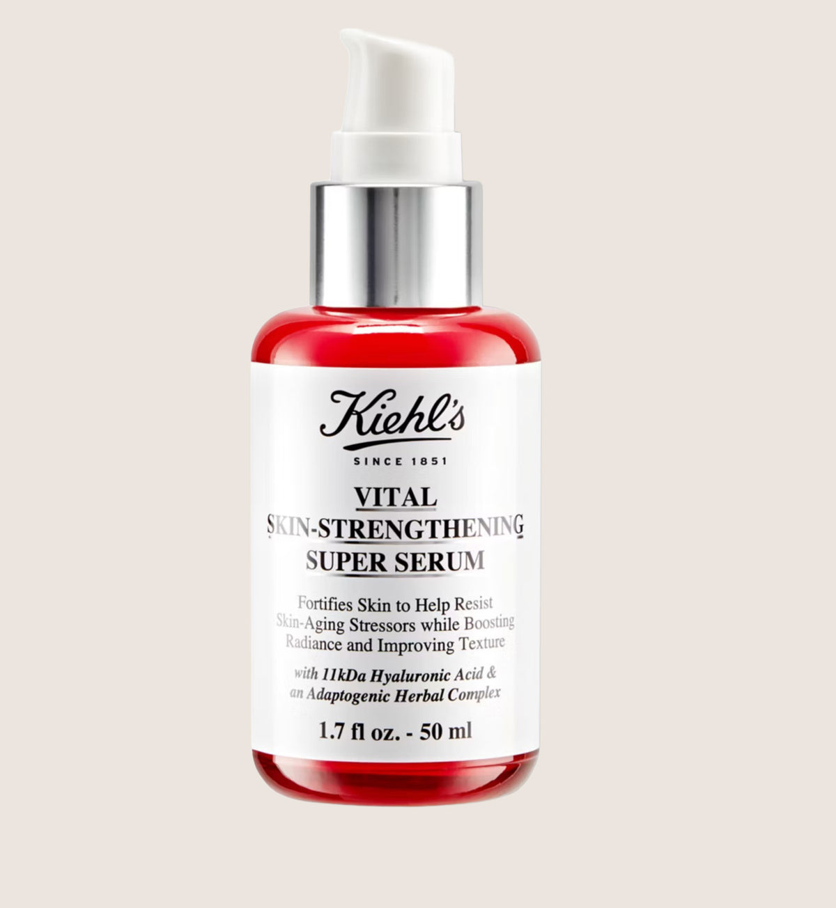 Kiehl's Vital Skin-Strengthening Super Serum with Hyaluronic Acid & Adaptogens 50ml