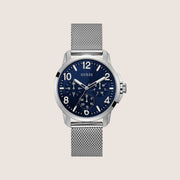 Guess Mens Trend Watch Blue Dial W1040G1