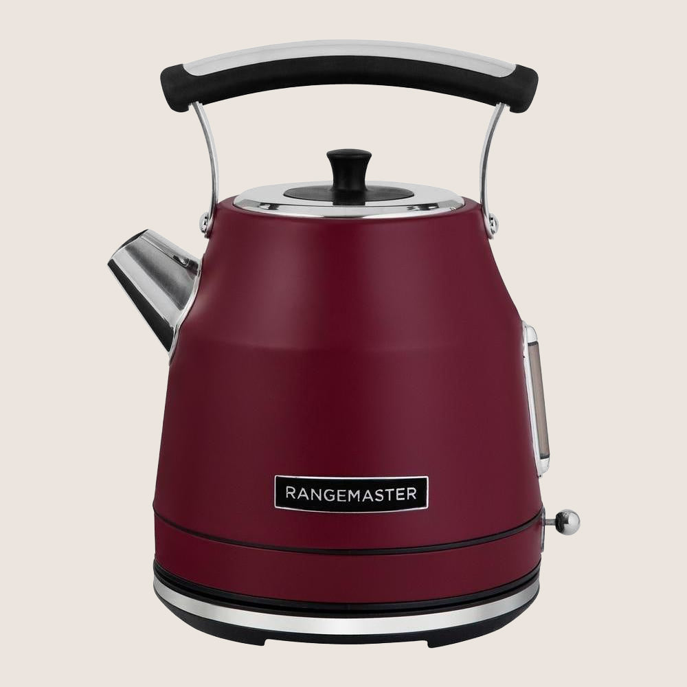 RANGEMASTER Classic Collection RMCLDK301BU Traditional Kettle with Cast Body 1.5L - Bordeaux