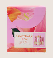 Sanctuary Spa Lily & Rose Pampering Favourites Bath & Body Gift Set For Her