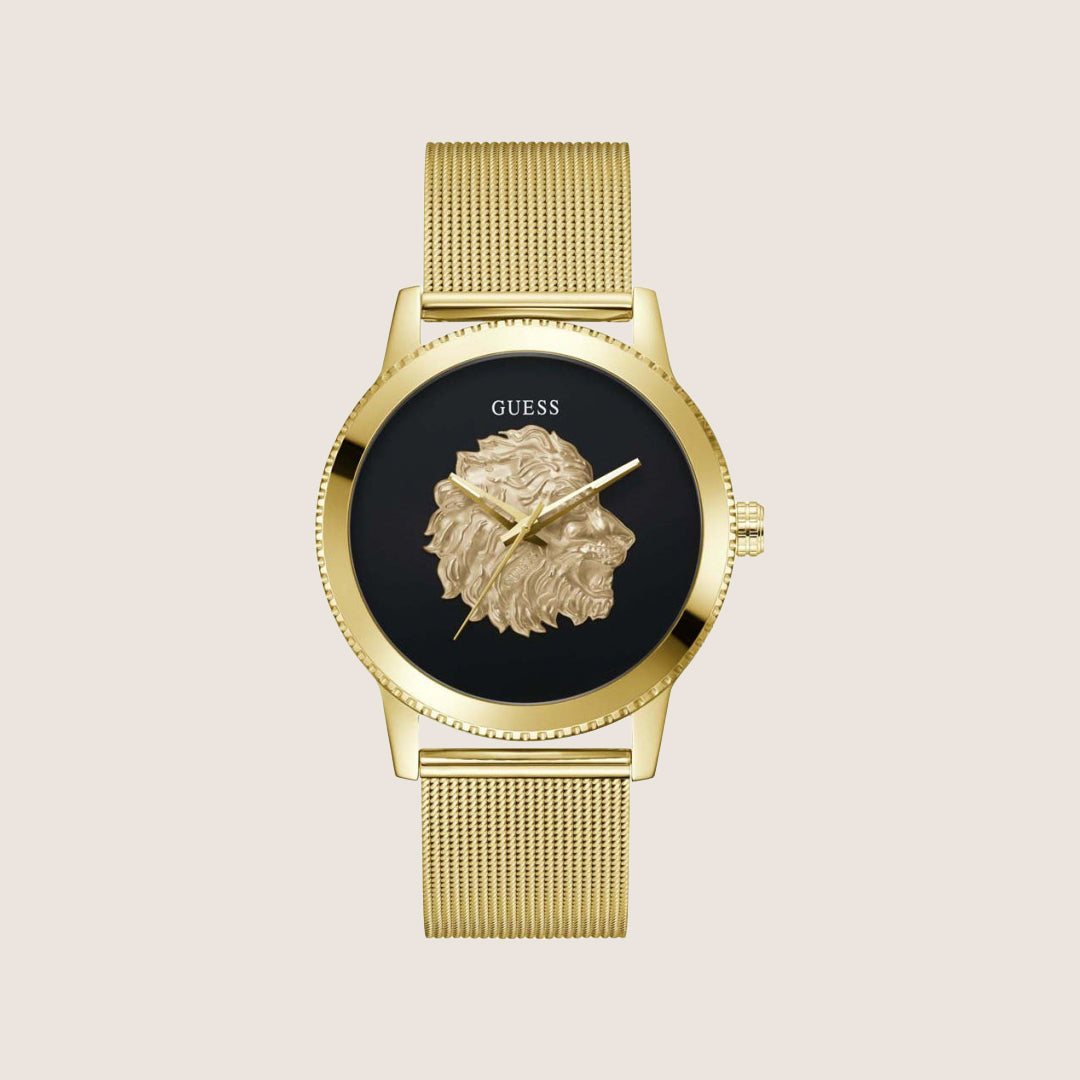 Guess Mens Monarch Watch Black Dial GW0702G1