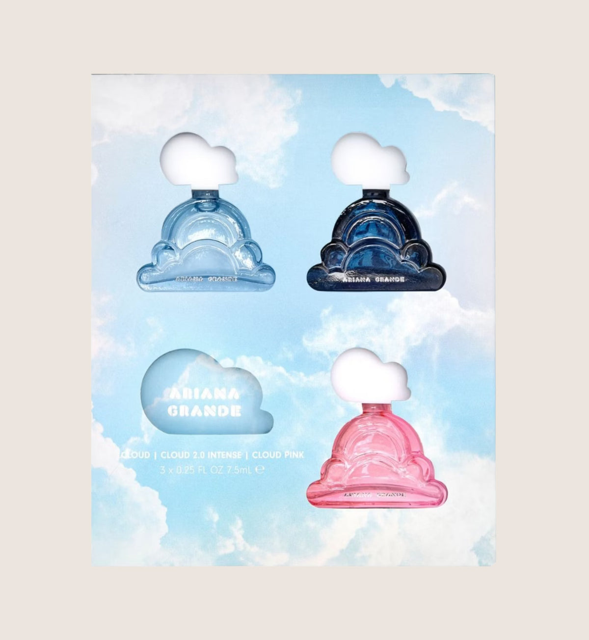 Ariana Grande Deluxe Mini Cloud Gift Set 7.5ml Fragrance Gift Set For Her