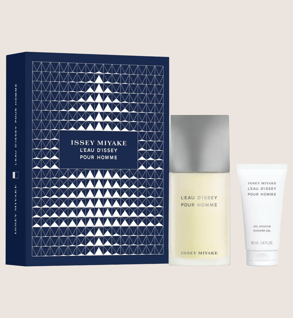 Issey Miyake Le Sel D'issey Eau De Toilette 50ml And Shower Gel 50ml Fragrance Gift Set For Him