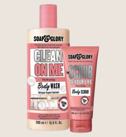 Soap & Glory Original Pink Wash & Scrub Duo Gentle Cleanse