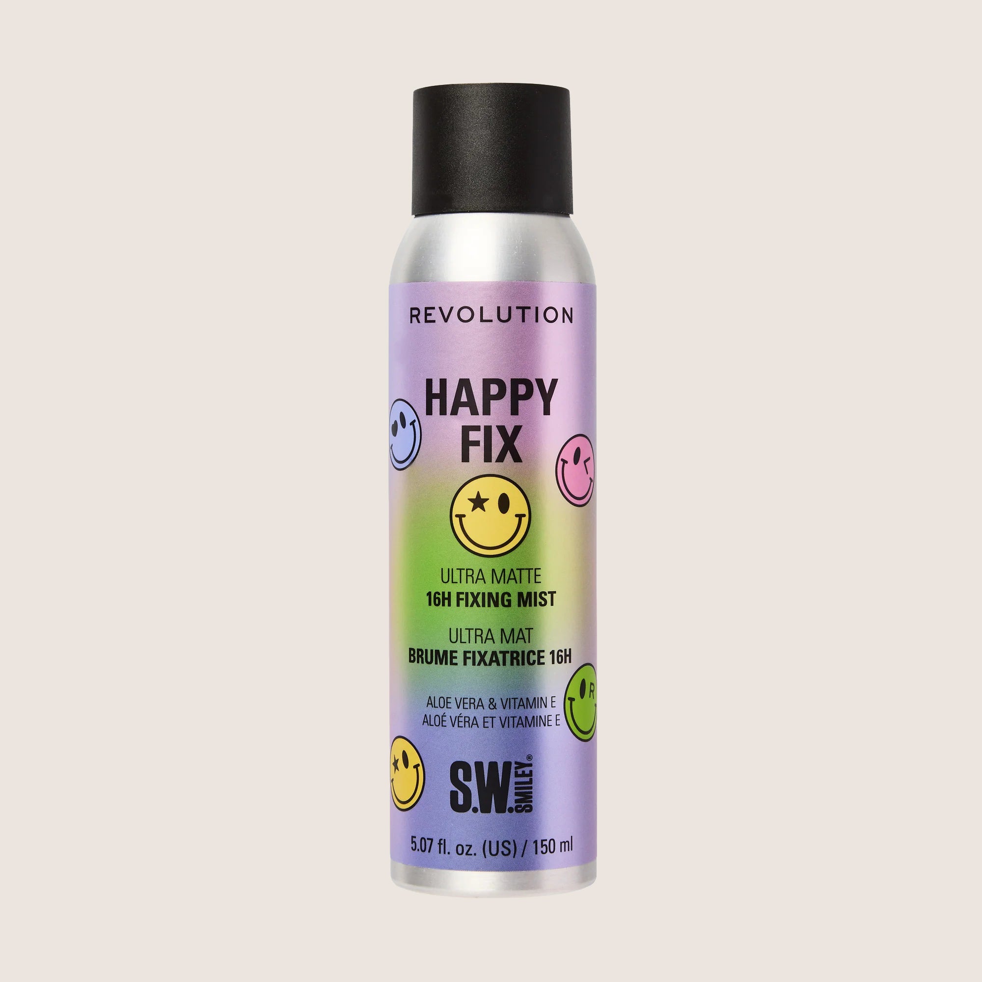 Revolution x S.W.Smiley Superfix Happy Fix Setting Spray Premium Formula