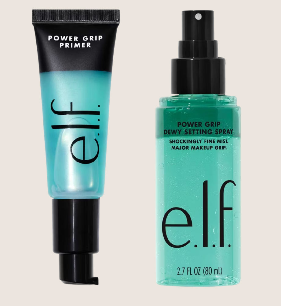 e.l.f. Powergrip Duo Bundle Primer & Setting Spray Set