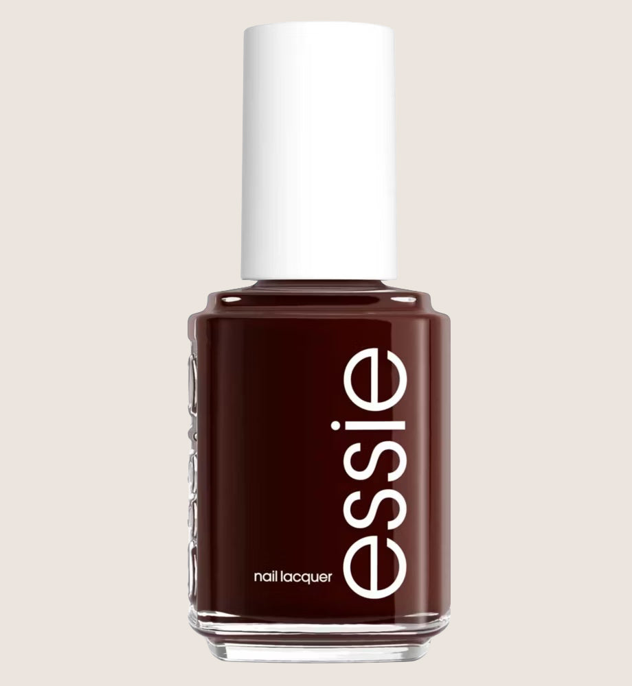 Essie Original Boho Rodeo Fringes & Saddle Dark Chocolate Brown Nail Polish Vibrant Color 13.5ml