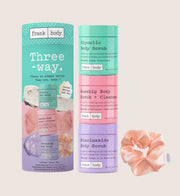 Frank Body Three-Way Kit Bath & Body Gift Set For Her