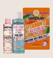 Soap & Glory Vitamin C Bundle With Vitamin C Gentle Cleanse