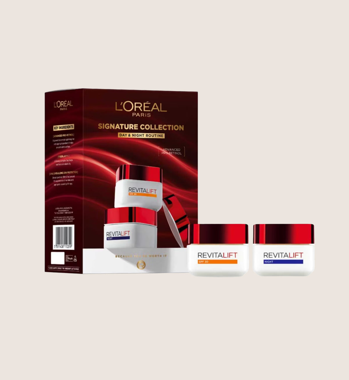 L'Oréal Paris Signature Collection Gift Set With Pro-Retinol Skincare Gift Set For Her