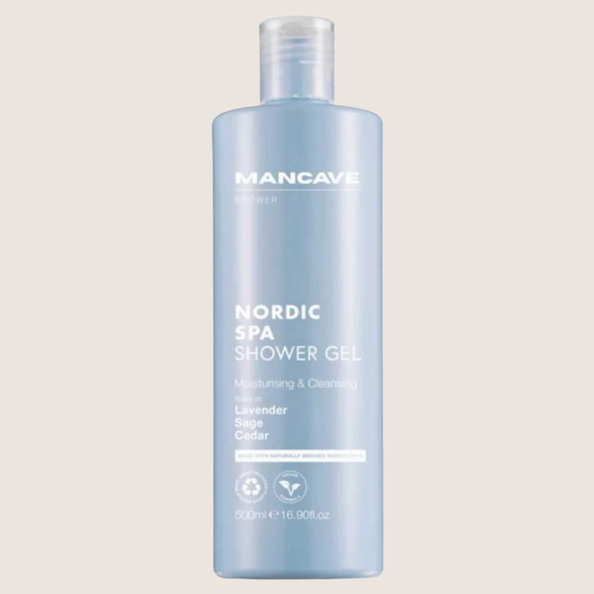 ManCave Nordic Spa Shower Gel Sulphate-Free 500ml