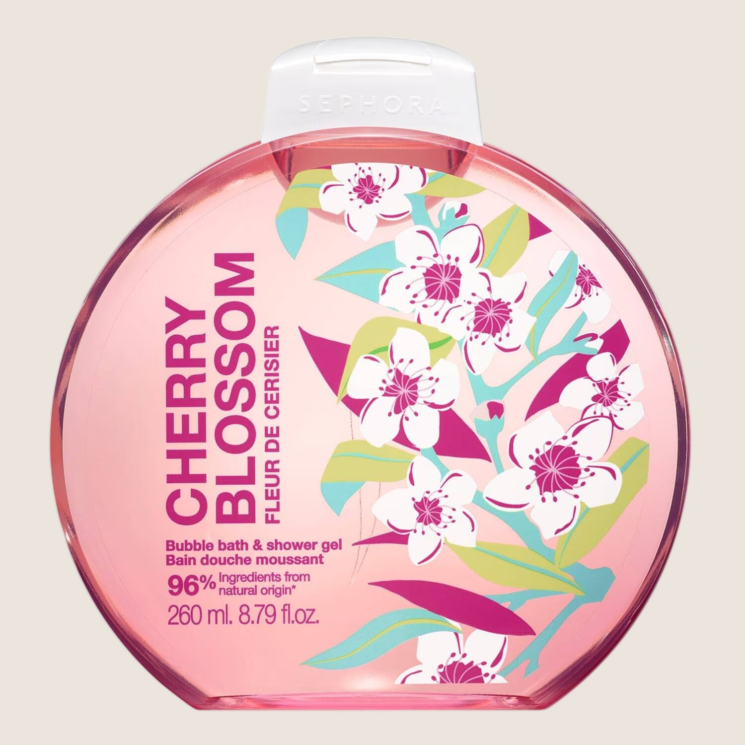 Sephora Collection Bubble Bath & Shower Gel Vegan Formula 260ml