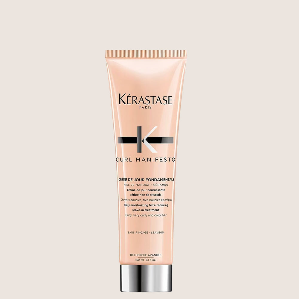 Kérastase Curl Manifesto, Daily Ultra-lightweight Cream Conditioning Treatment, For Curly & Coily Hair, With Manuka Honey Professional Care 150ml