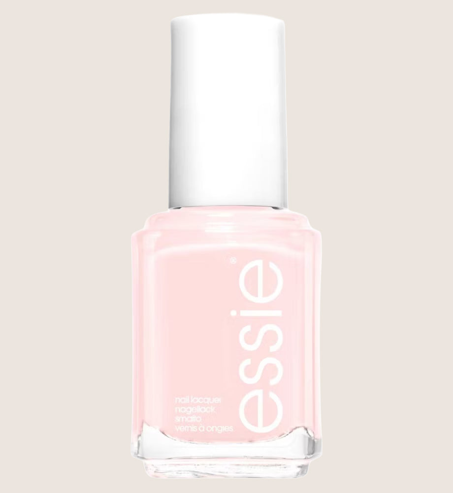 Essie Nail Polish 17 Muchi Muchi Creamy Mauve Pink Colour, Original High Shine and High Coverage Nail Polish Premium Quality 13.5 ml