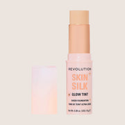 Revolution Skin Silk Glow Tint Sheer Foundation Stick Flawless Base