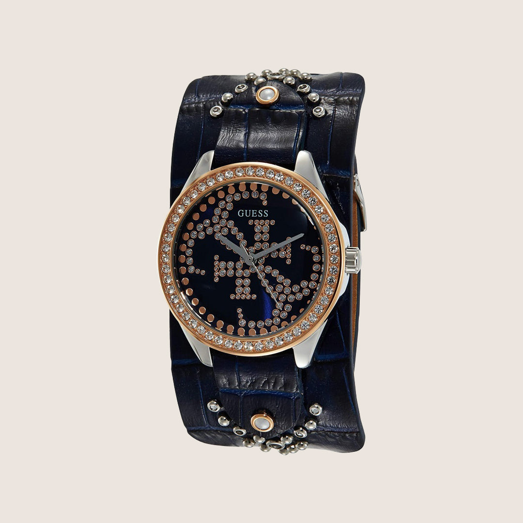 Guess Women's Blue Dial Watch Blue Dial W1140L3