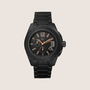 GC Men's Analogue Black Dial Black Ceramic Bracelet Watch X76009G2S