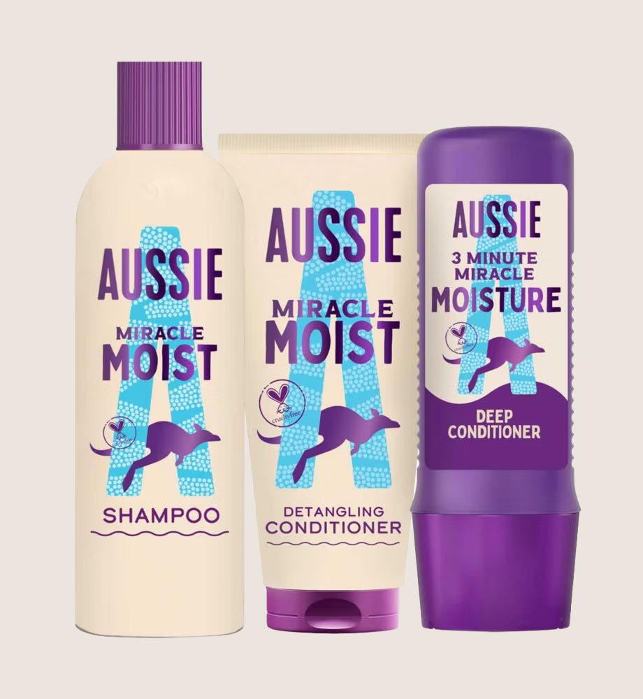 Aussie Miracle Moist Bundle Volume Hair Care Essential