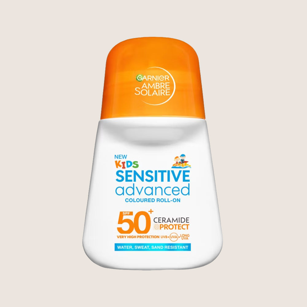 Garnier Ambre Solaire Sensitive Advanced Kids Colored Roll-on SPF50 50ml
