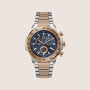GC Men's First Class Chronograph Blue Dial Two-Tone Bracelet Watch Z35001G7MF