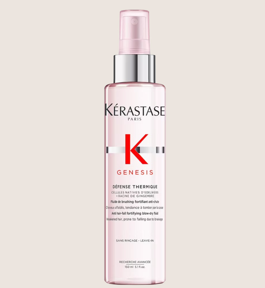 Kérastase Genesis, Nourishing Blow-dry Spray Cream, For Weakened Hair, With Ginger Root, Defence Thermique, Professional Care 150ml