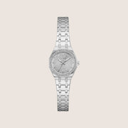 Guess Women's Pixie Watch Crystal-Set Silver Dial GW0931L1