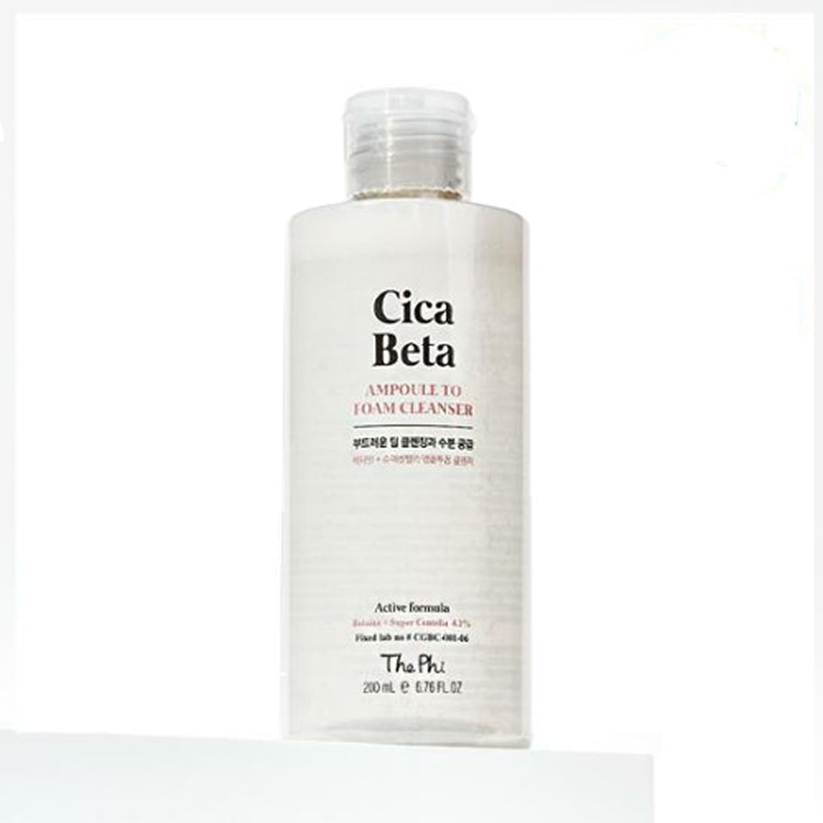 The Phi Cica Beta Amopule To Foam Cleanser 200mL