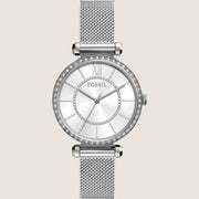 Fossil Tillie Silver Steel Bracelet Watch BQ3988
