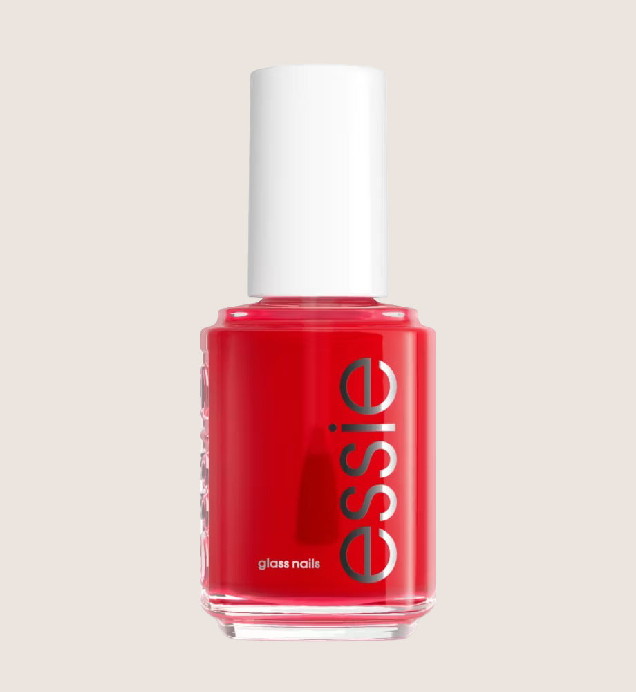 Essie Glass Nails Full Blown, Vibrant Pink Nail Polish, Sheer Finish, Vibrant Color 13.5ml