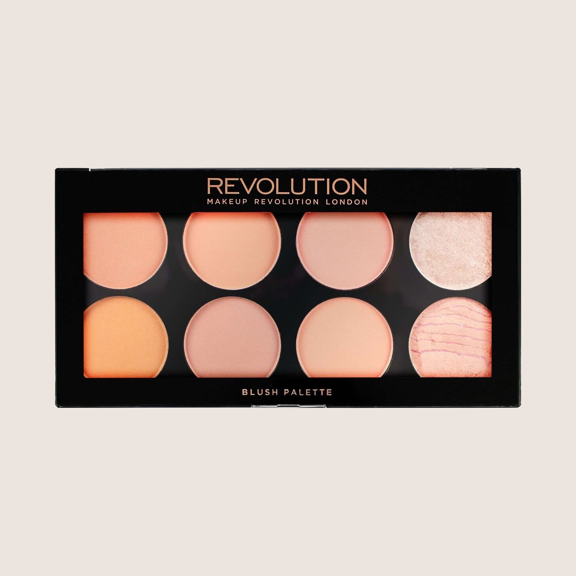Revolution Ultra Blush Palette Hot Spice Pigmented Flush