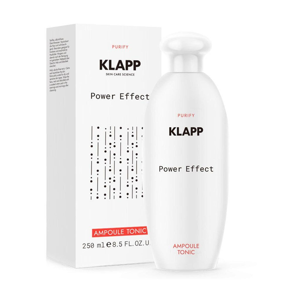 KLAPP Power Effect Ampoule Tonic 250ml