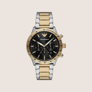 Emporio Armani Men's Watch Two-Tone Steel Bracelet Stylish AR11521