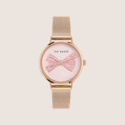 Ted Baker Ladies Phylipa Iconic Rose Gold Pink Bracelet Watch BKPPHF410