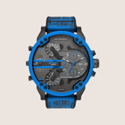 Diesel Mens Mr Daddy 2.0 Chronograph Grey Dial Two-Tone Watch DZ7434