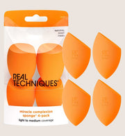 Real Techniques 4 Miracle Complexion Sponges Vegan & Cruelty Free