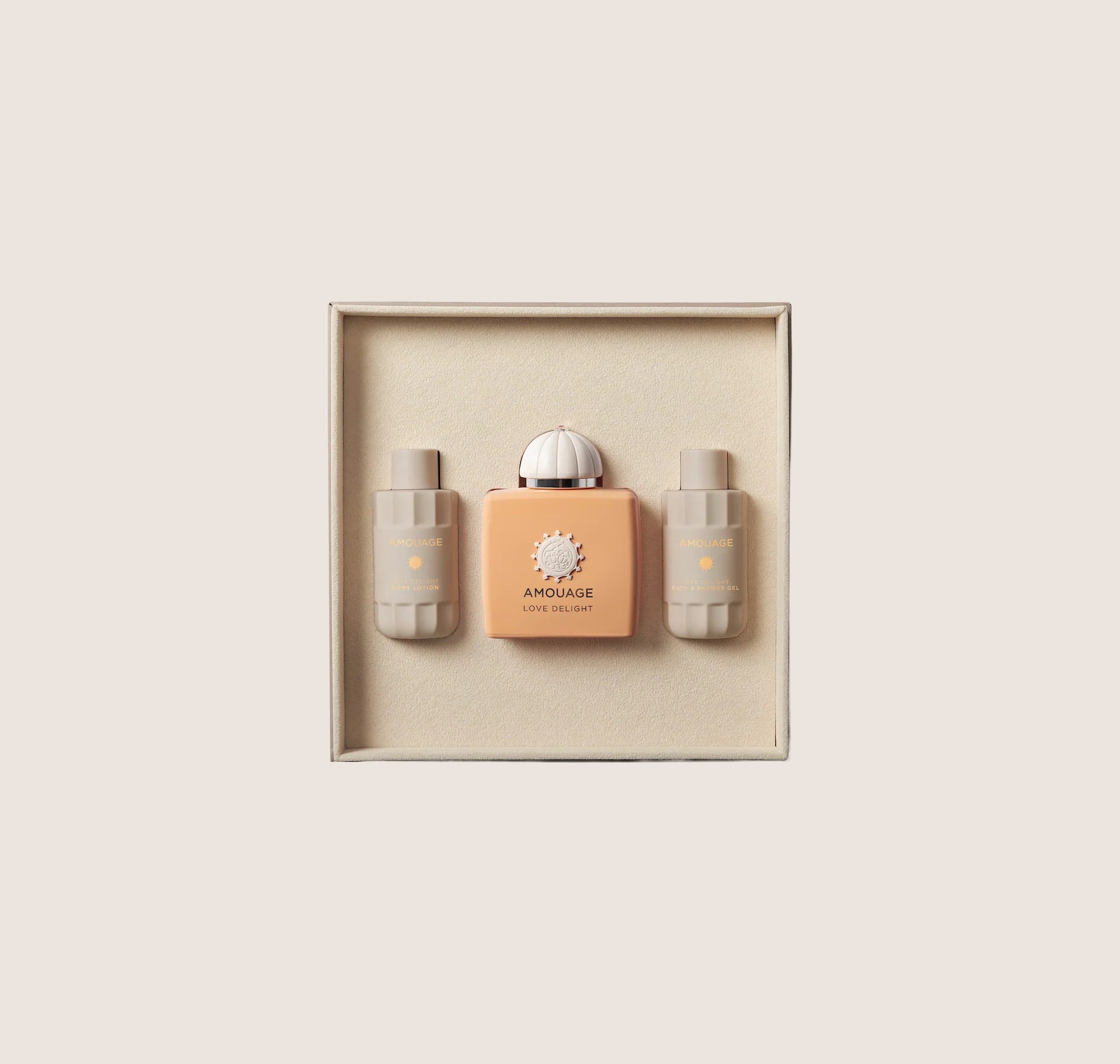 Amouage Women's Fragrances Love Delight Gift Set Ginger, Rose & Cinnamon Luxury Set