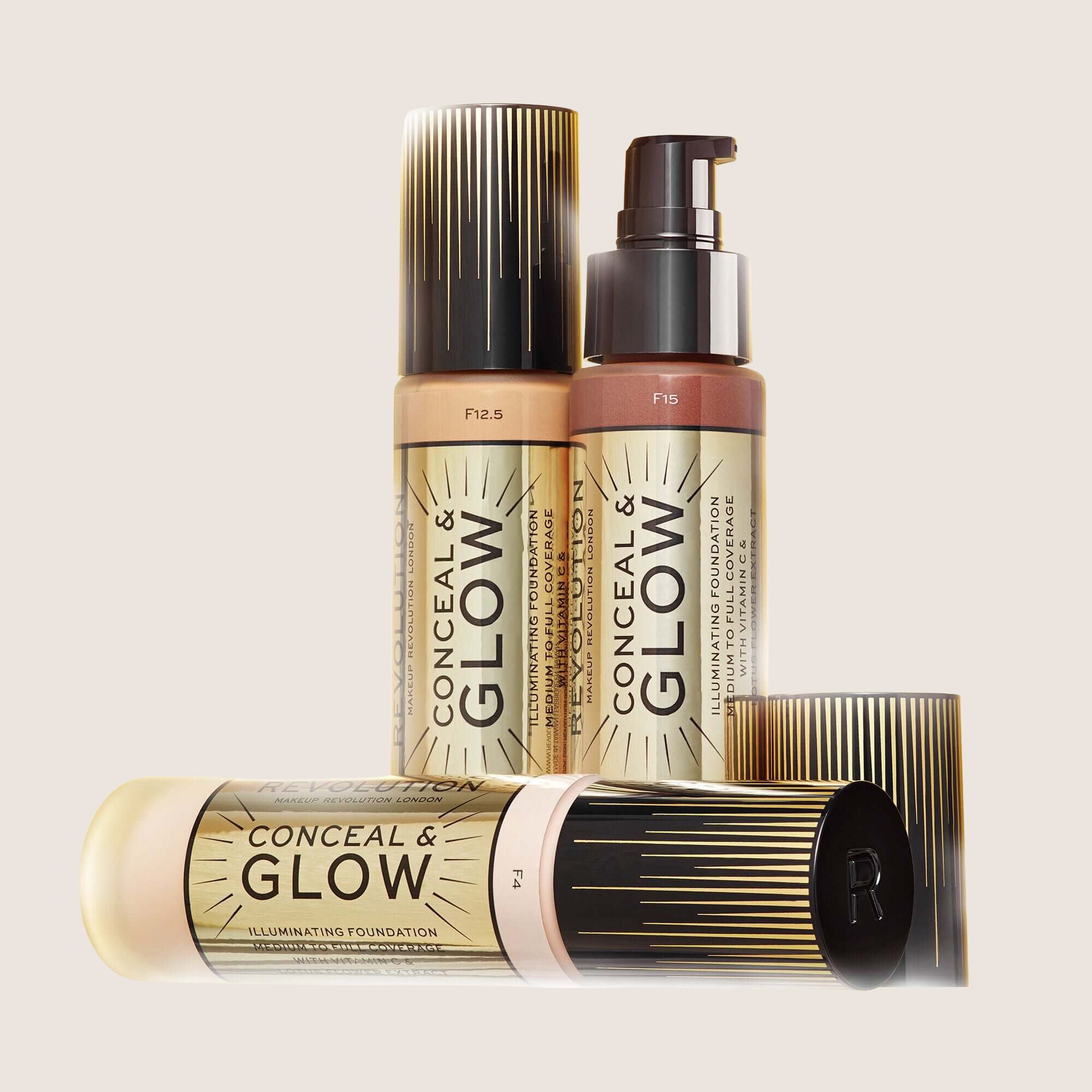 Revolution Conceal & Glow Foundation Flawless Base