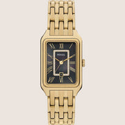 Fossil Raquel Gold Steel Mother of Pearl Watch ES5417