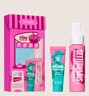 Benefit The POREfessional Pour, Mini Pore Primer & Setting Spray Duo Beauty Gift Set For Her