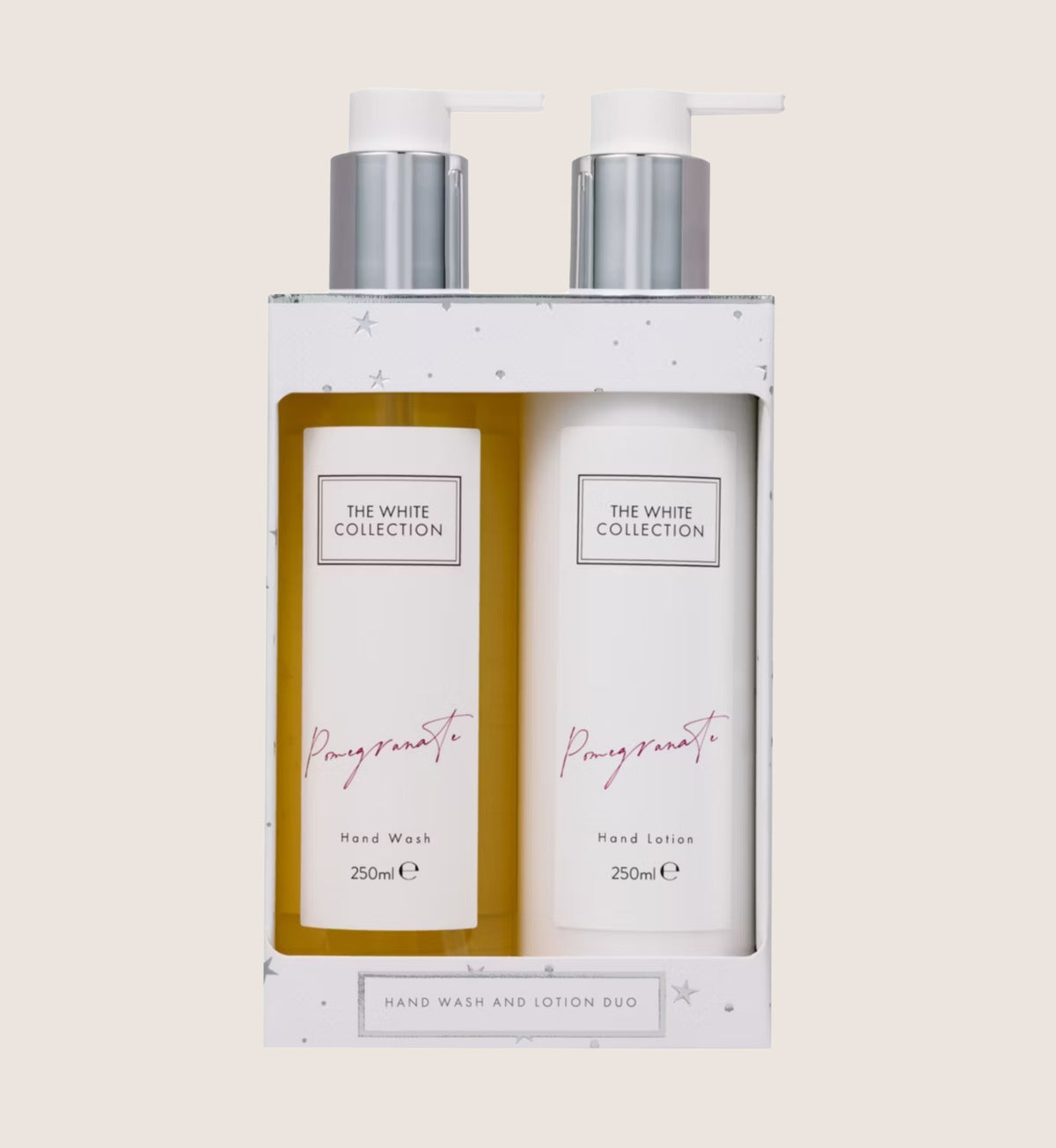 The White Collection Pomegranate Hand Duo Bath & Body Gift Set For Her