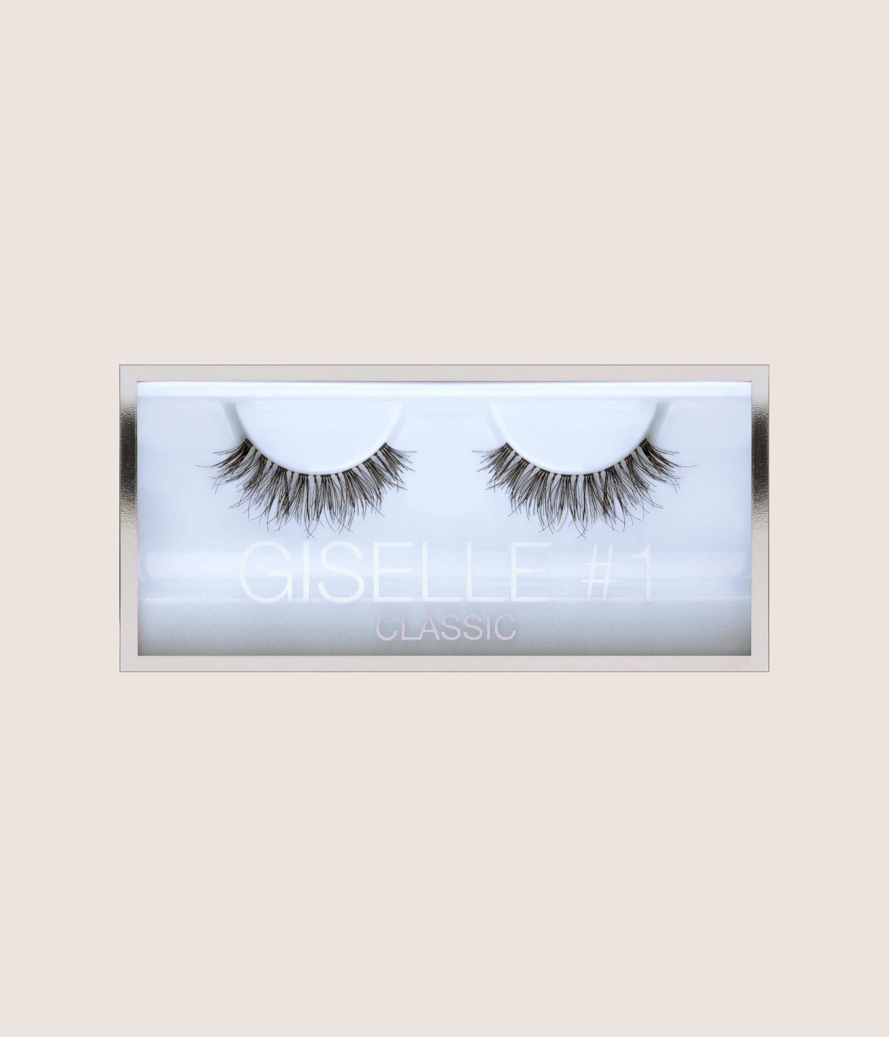 Huda Beauty Classic False Lash Giselle #1 Natural Volume Lightweight Strip Lash